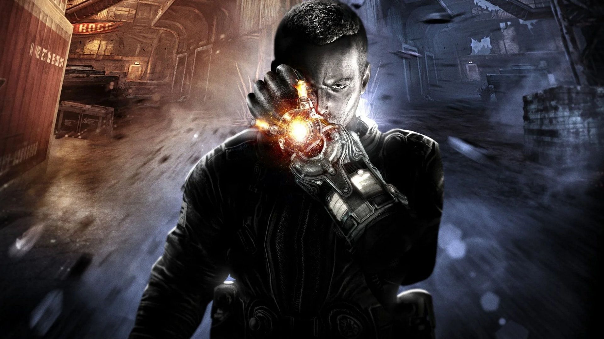 Singularity is not only one of the games where you can control time but also a thrilling first-person shooter (Image via Raven Software)